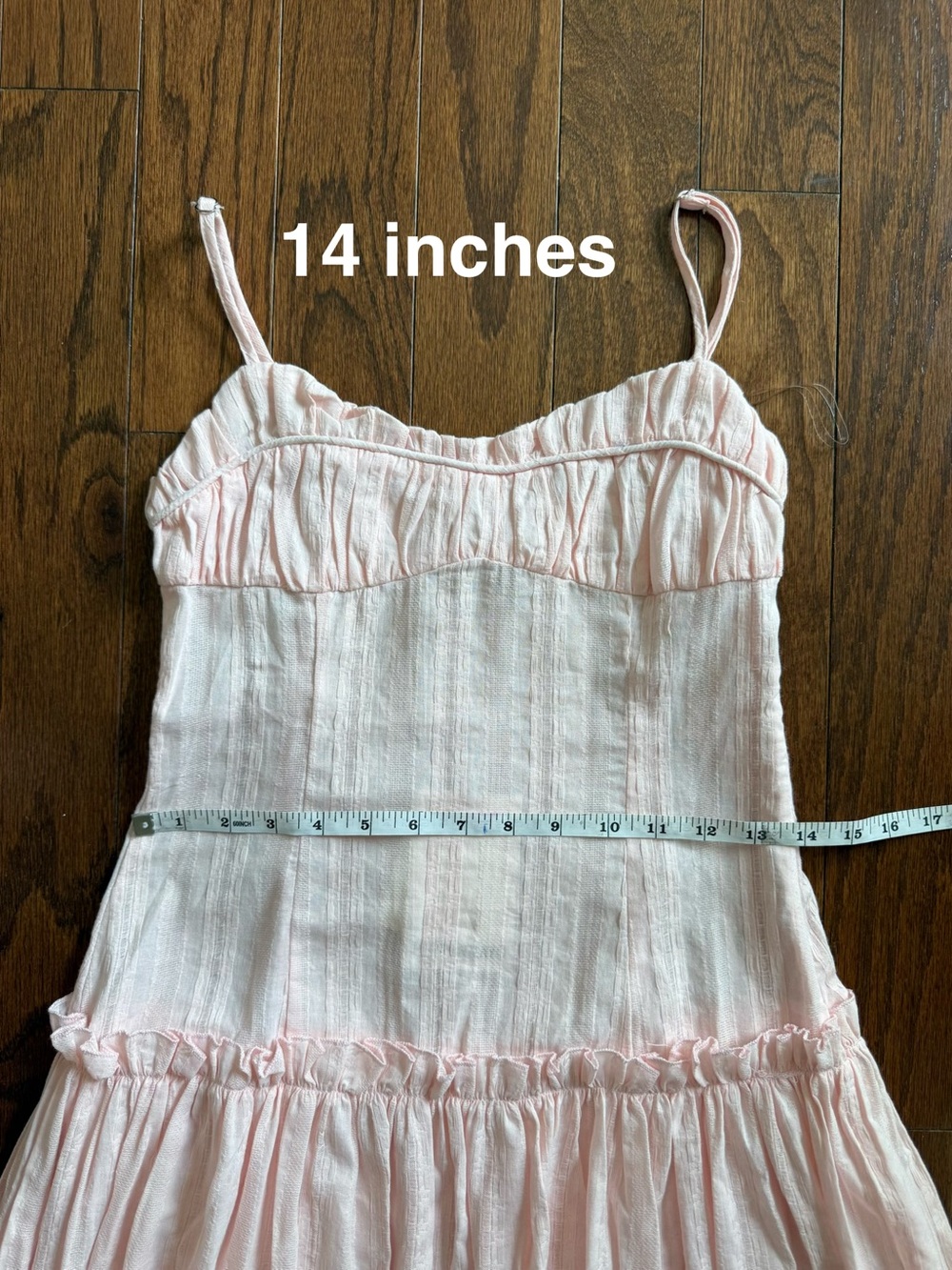 Peppermayo Blush Pink Maxi dress size 4 US - Picture 13 of 13
